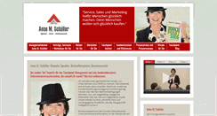 Desktop Screenshot of anneschueller.de